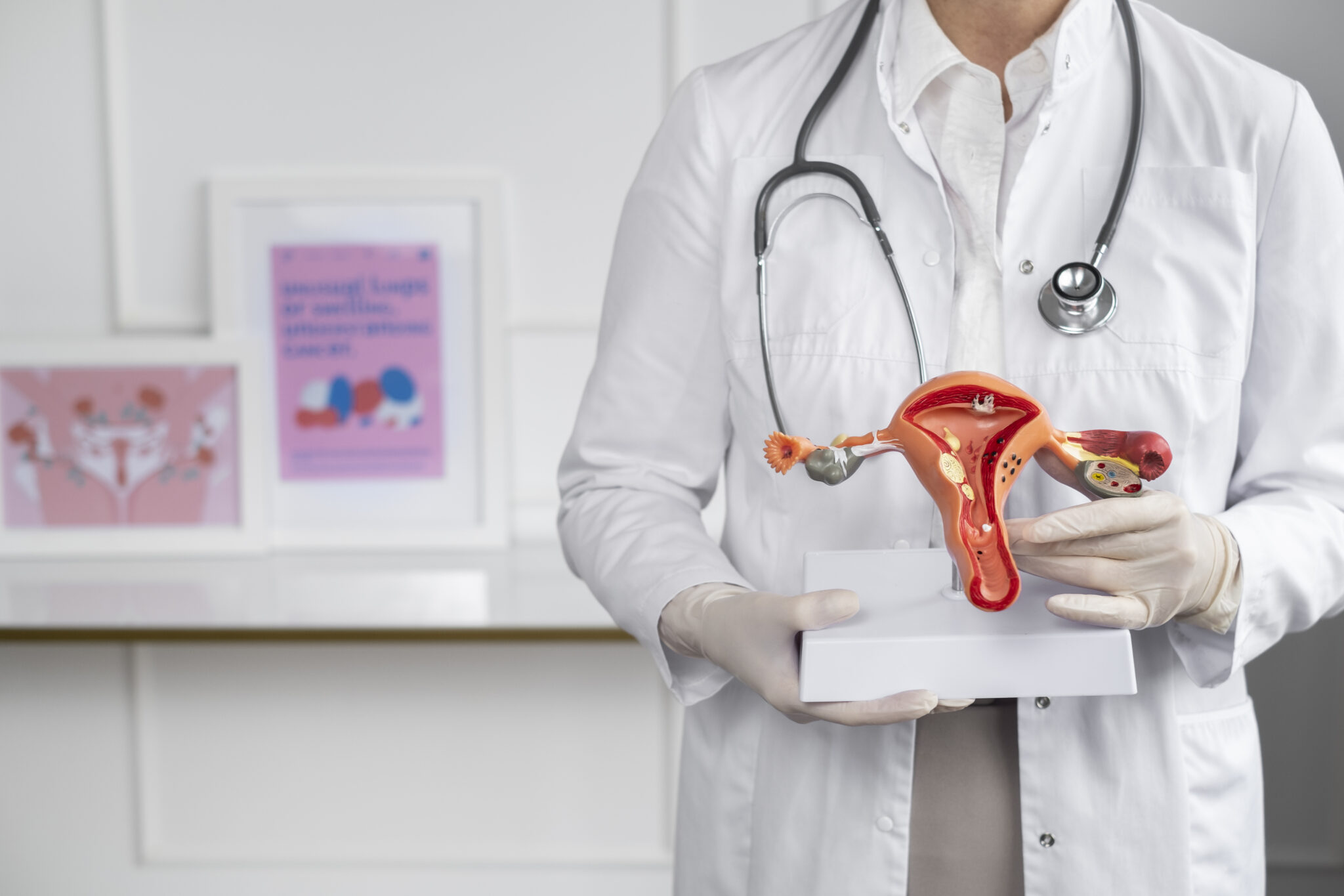 Medically induced menopause can be difficult to manage, but hormone replacement therapy can help.