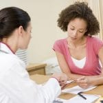 Woman at Doctor's Appointment